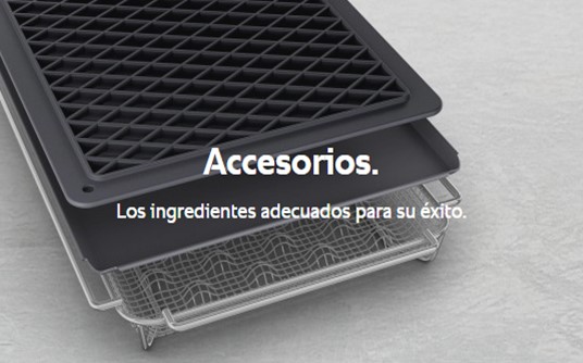 bandejas y accesorios rational